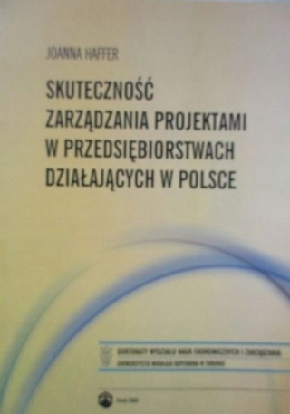 Skuteczność zarzadzania projektami w przedsiębiorstwach działających