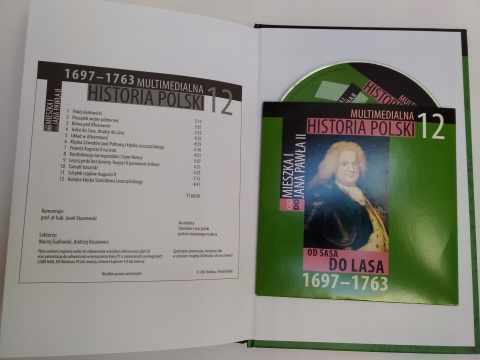 Tom 12 z płytą CD Od Sasa do lasa 1697-1763 Praca zbiorowa
