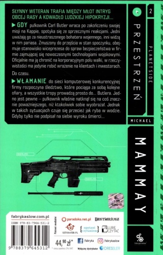 Przestrzeń. Planetside. Tom 2 Michael Mammay