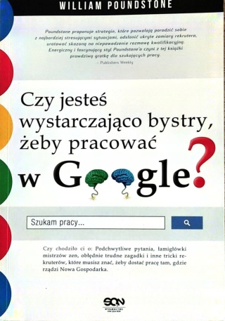 Czy jesteś wystarczająco bystry, żeby pracować w Google?