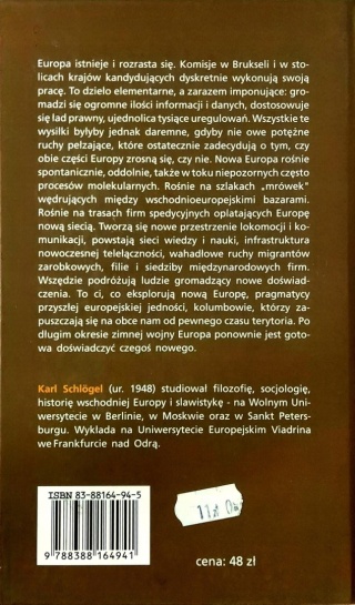 Środek leży na wschodzie Karl Schlogel