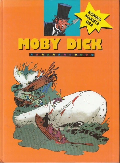 MOBY DICK KOMIKS MAKIETA GRA ŚWIAT KSIĄŻKI MOBY DICK