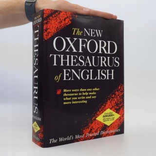The New Oxford Thesaurus of English Patrick Hanks