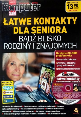 Komputer świat Łatwe kontakty dla seniora Pr.zb.