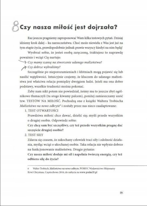 Którędy do małżeństwa
