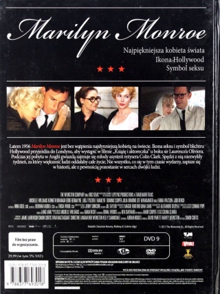 Mój tydzień z Marilyn płyta DVD
