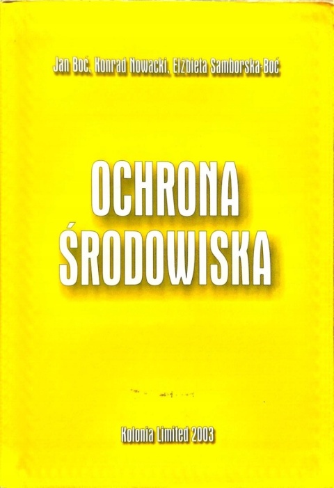 OCHRONA ŚRODOWISKA Nowacki
