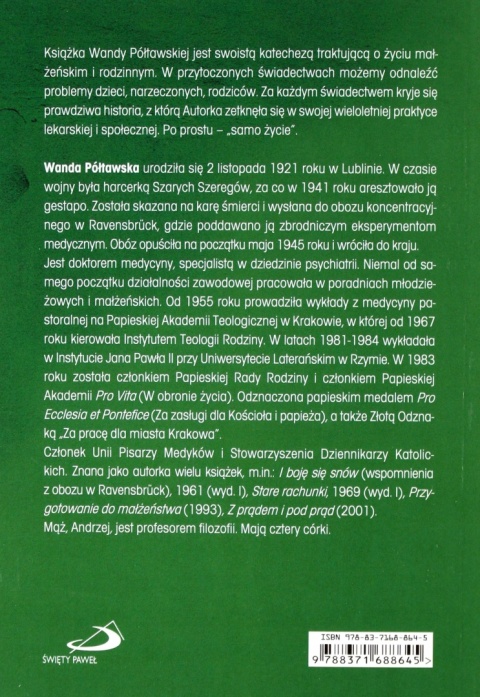 Samo życie Wanda Półtawska