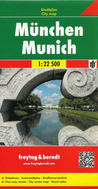 Monachium Mapa 1:22500 Praca zbiorowa
