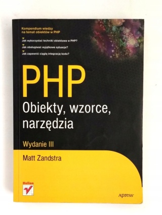 ZANDSTRA - PHP OBIEKTY WZORCE NARZĘDZIA