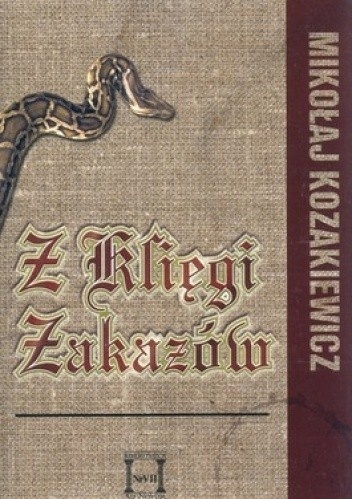 Z księgi zakazów Mikołaj Kozakiewicz