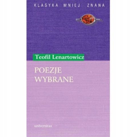 Poezje wybrane Teofil Lenartowicz