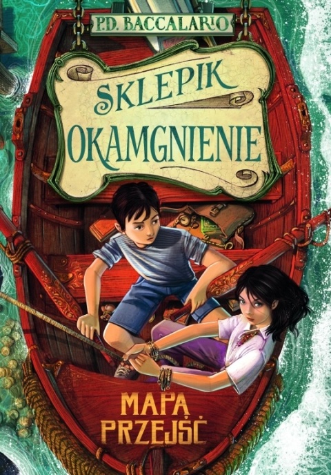 Sklepik Okamgnienie Tom 3 Mapa przejść Pierdomenico Baccalario