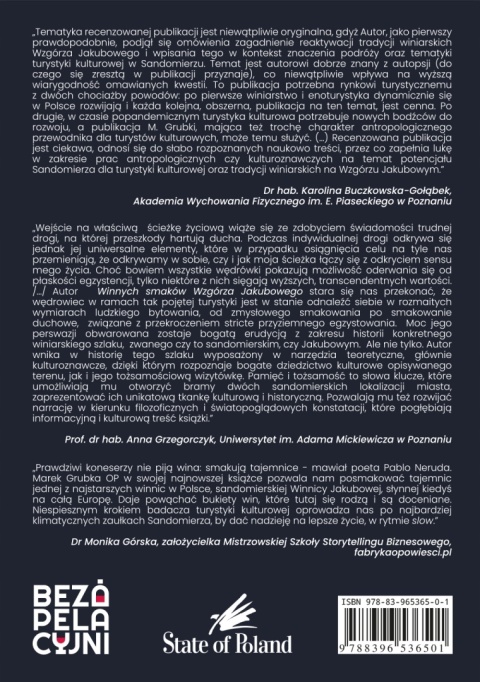 Winne smaki Wzgórza Jakubowego. Turystka kulturowa w Sandomierzu
