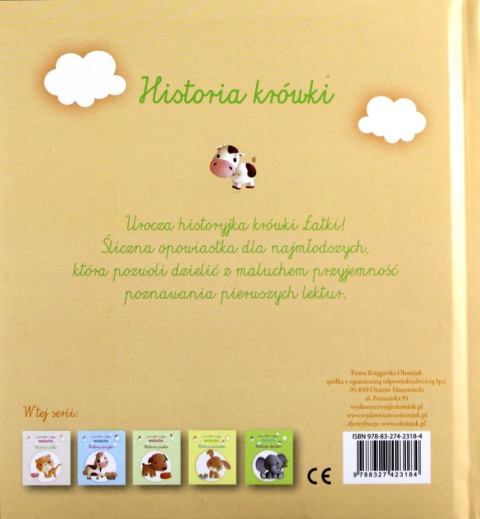 Zwierzątka mojego malucha. Historia krówki Praca zbiorowa