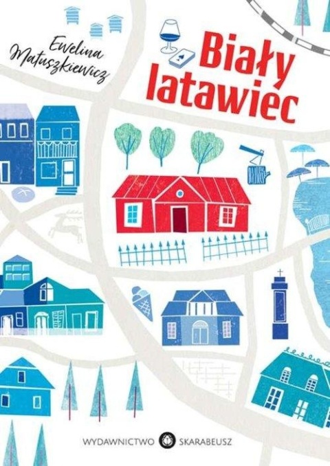 Biały latawiec Ewelina Matuszkiewicz