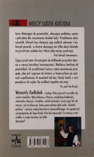 Wincenty Kadłubek Krzysztof Rafał Prokop