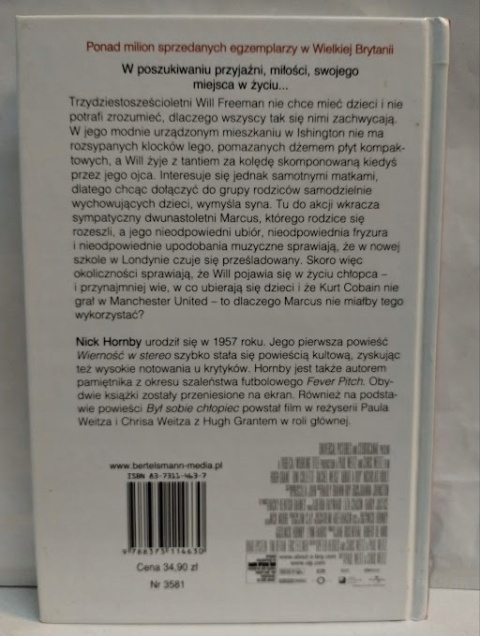 Był sobie chłopiec Nick Hornby