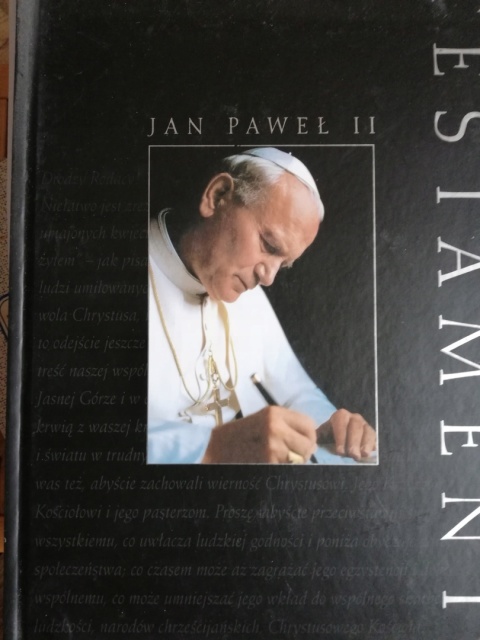 Testament Jan Paweł II
