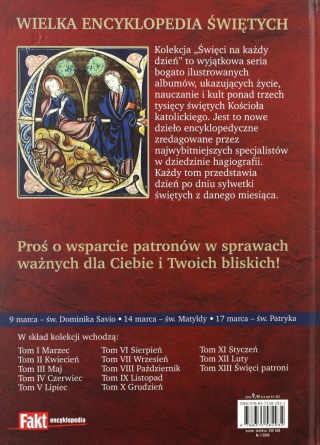 Święci na każdy dzień. Tom 1 Praca zbiorowa