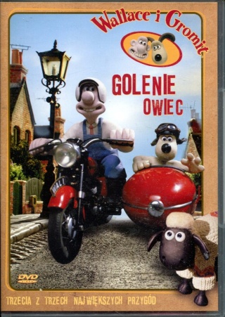 Wallace i Gromit golenie owiec płyta DVD