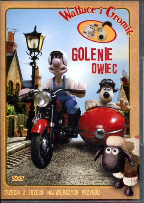 Wallace i Gromit golenie owiec płyta DVD
