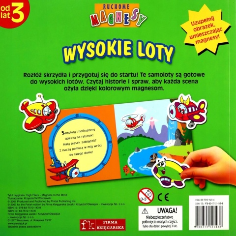 Ruchome magnesy - wysokie loty (14/20 magnesów) Praca zbiorowa