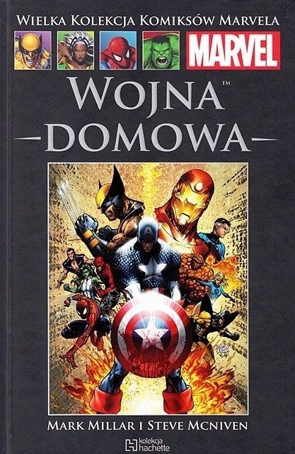 Wojna Domowa - WKKM 39 - Wielka kolekcja komiksów Marvela McNiven, Millar