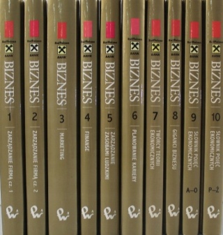 Biznes Biblioteka Gazety Wyborczej tom 1-10 1 do 10 Praca zbiorowa