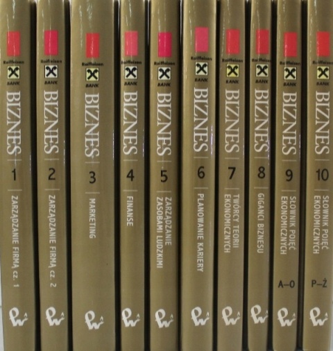 Biznes Biblioteka Gazety Wyborczej tom 1-10 1 do 10 Praca zbiorowa