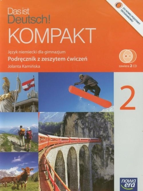 Das ist Deutsch! Kompakt 2 Podręcznik z zeszytem ćwiczeń + 2 CD