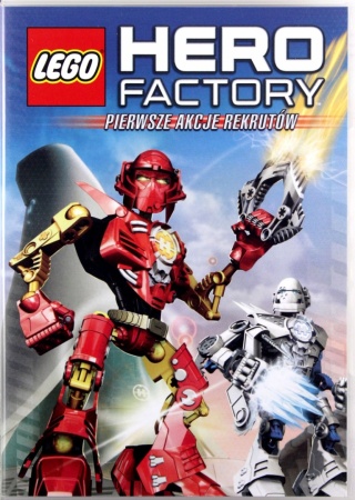 Lego Hero Factory: Pierwsze akcje rekrutów płyta DVD