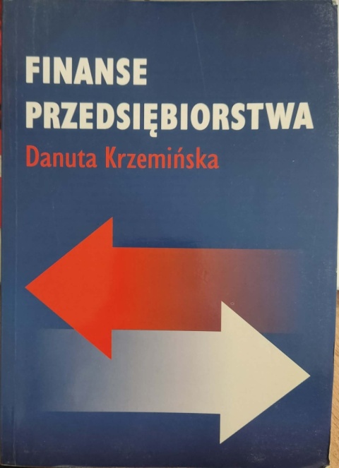 Finanse przedsiębiorstwa D.Krzemińska
