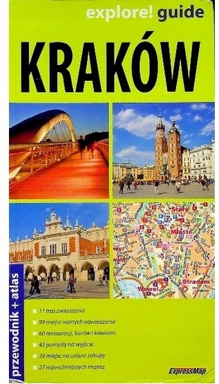 Kraków Przewodnik + Atlas Łujasz Żiółkowski