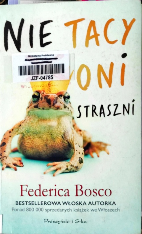 Nie tacy oni straszni Federica Bosco
