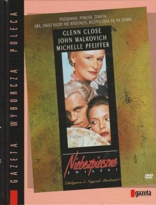 Niebezpieczne związki (Dangerous Liaisons) płyta DVD