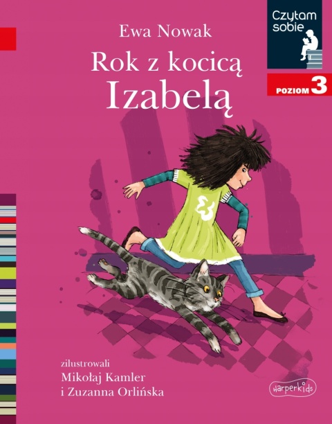 Czytam sobie. Rok z kocicą Izabelą Ewa Nowak, Mikołaj Kamler