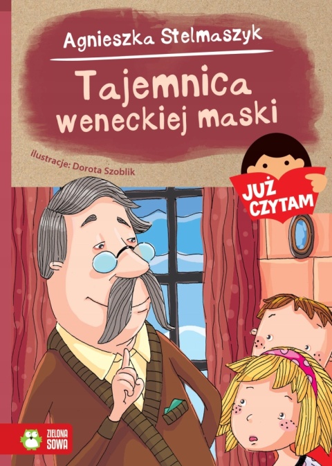 Już czytam Tajemnica weneckiej maski Agnieszka Stelmaszyk