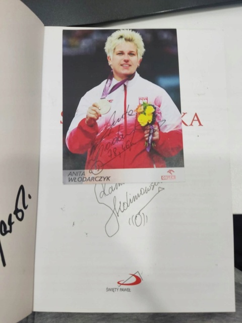 Kamila Skolimowska. Dziewczyna na medal (autograf Anity Włodarczyk)