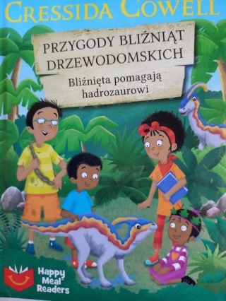 Przygody bliźniąt drzewodomskich Bliźnięta pomagają hadrozaurowi
