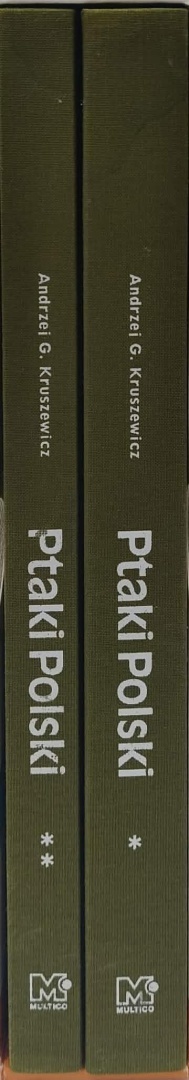 Ptaki Polski Tom 1-2 Andrzej G. Kruszewicz (edycja limitowana, box)